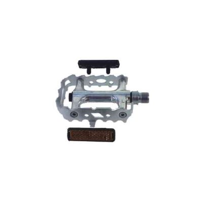 Pedale ALU INDU Lager Srebrene