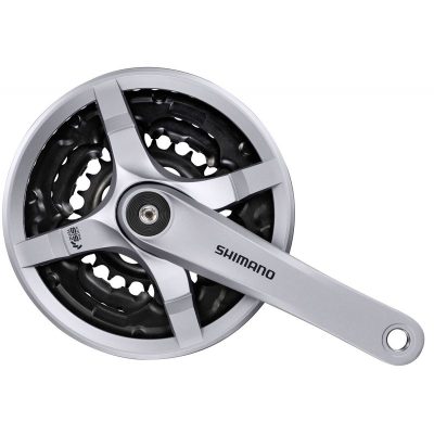 POGON SHIMANO TY 501 42/34/24 175mm SREBRNI 6/7/8BR