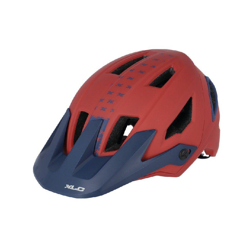 KACIGA XLC ENDURO BH-C31 55-62,CRVENO-PLAVA
