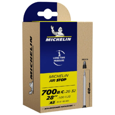 ZRAČNICA MICHELIN A2 AIRSTOP 28X1-1 1/4" 700B/C 25/32-622/635 SV