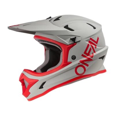 KACIGA ONEAL SONUS SOLID GREY/RED M
